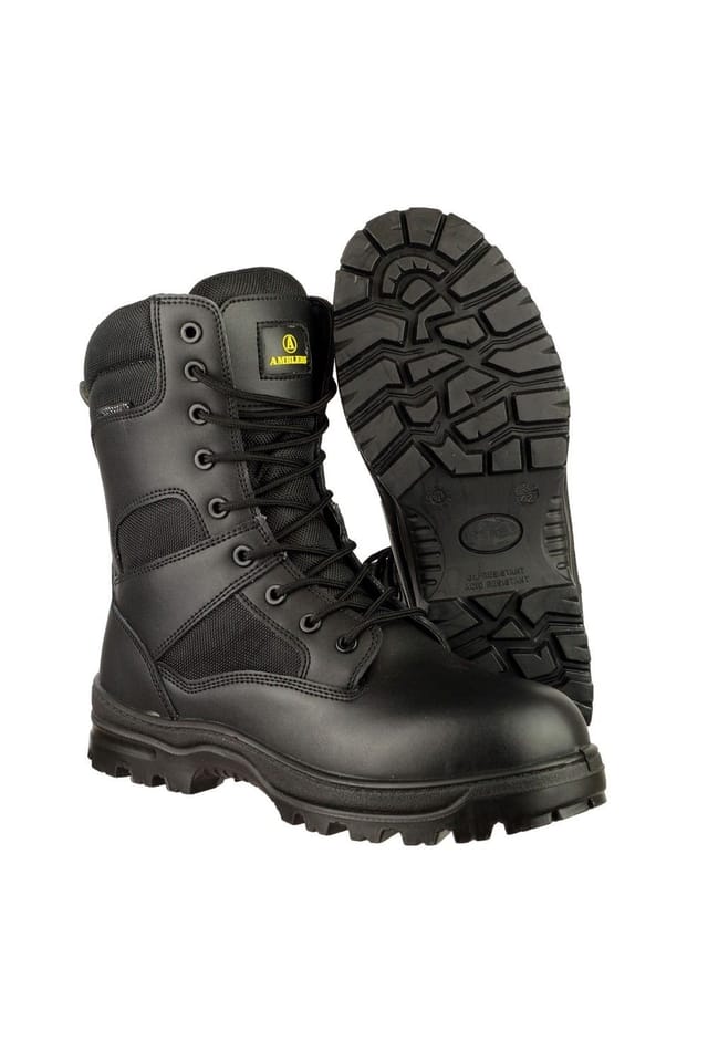 Amblers Amblers Men's 'Combat' Occupational Boots in Black - 3
