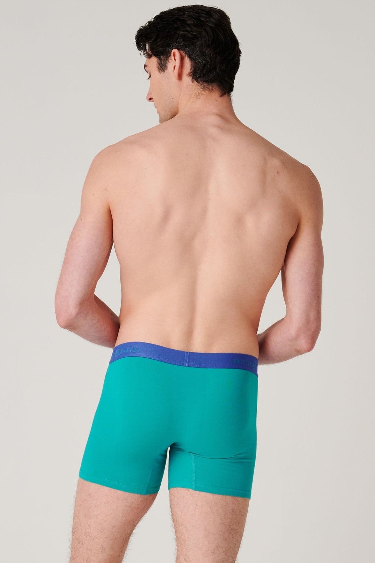 British Boxers British Boxers Men's Pack of Three "Fresh Citrus" Cotton Stretch Trunks - 4