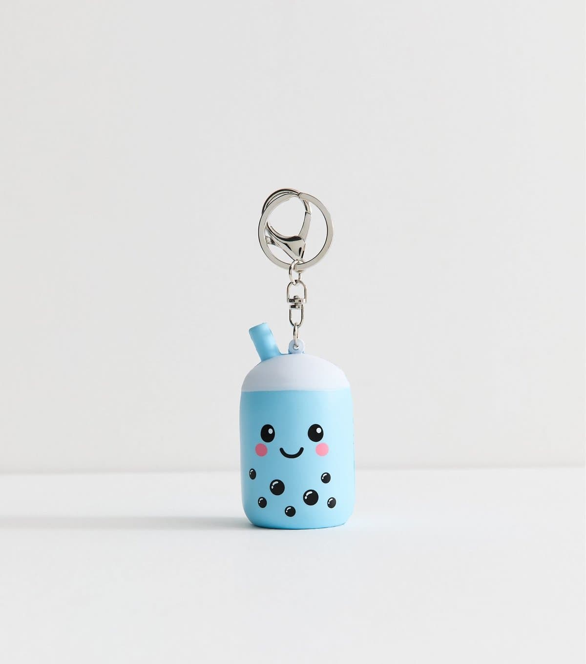 New Look Boba Tea Foam Key Ring New Look