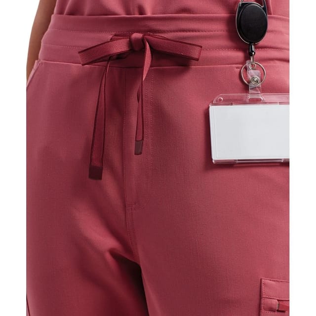 Onna Onna Women's Relentless Stretch Jogging Bottoms in Bright Pink - 2