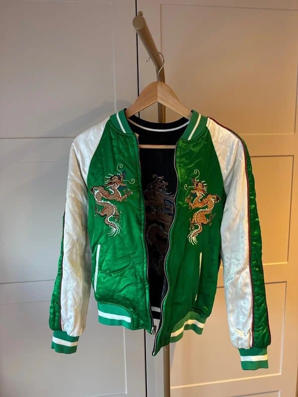 Topshop Reversible Topshop Bomber Jacket