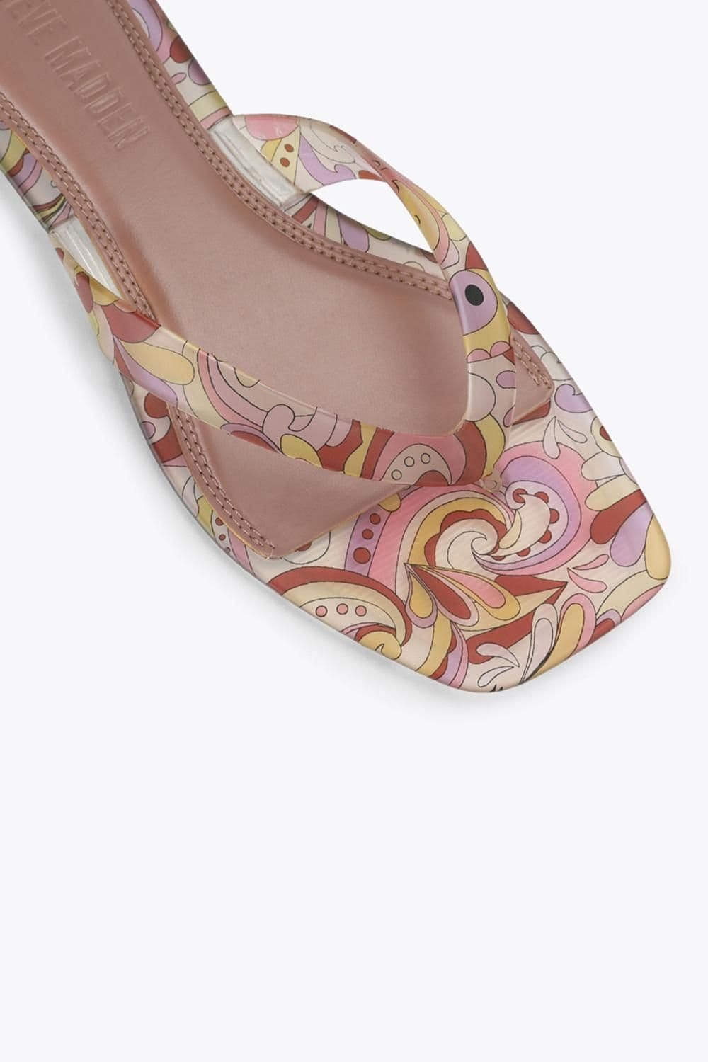 Steve Madden STEVE MADDEN Women's 'Trella Jelly Floral Print' Sandals in Pink - 4