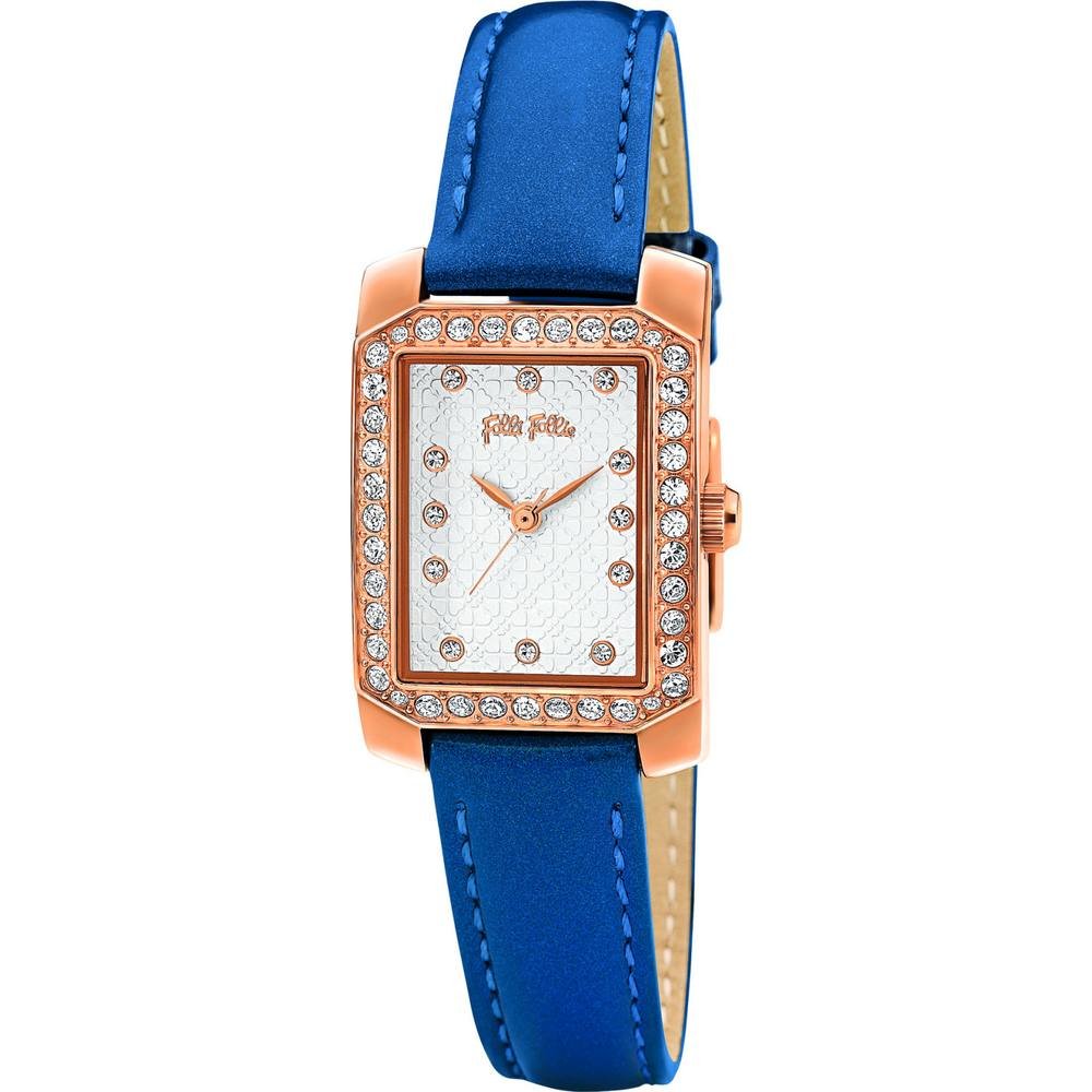 Folli Follie Folli Follie Women's WF13B053SSA 20mm Quartz Watch in Blue - 1