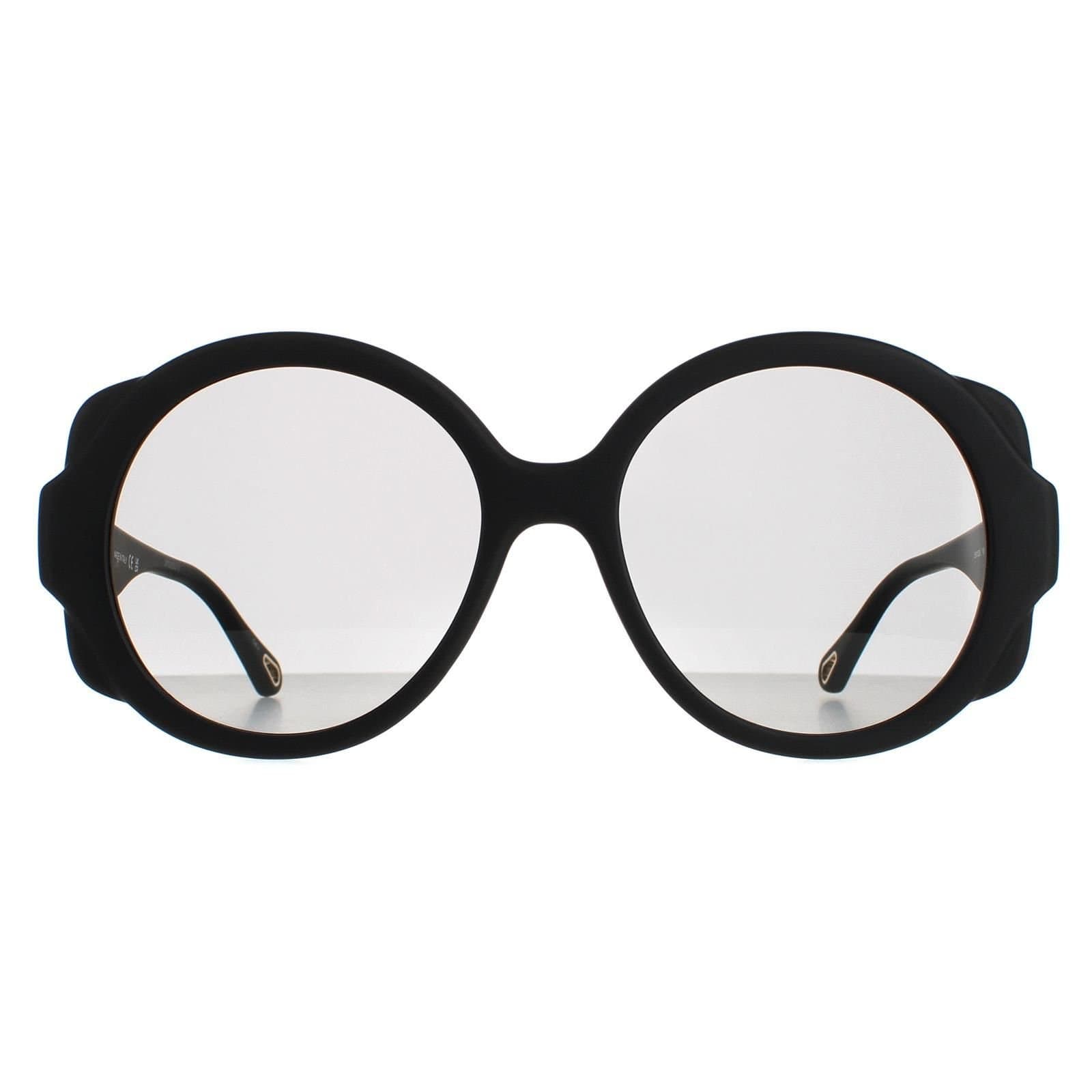Chloé Chloé Women's Round Matte Black Grey CH0120S