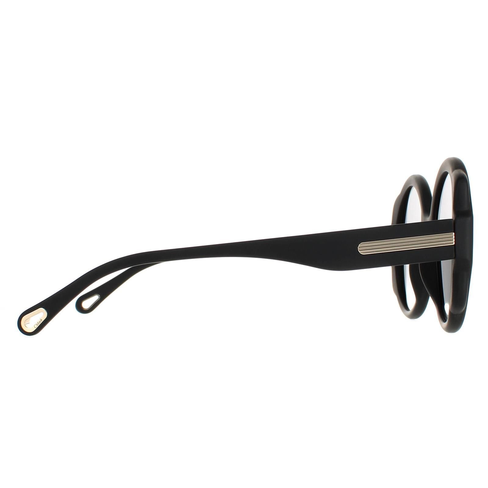 Chloé Chloé Women's Round Matte Black Grey CH0120S - 3