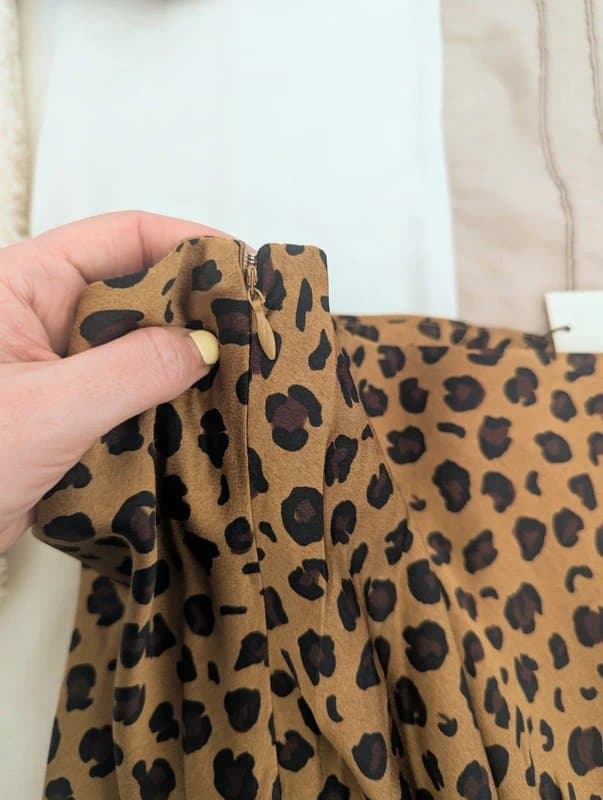 Never Fully Dressed Gorgeous NFD leopard print long skirt bnwt