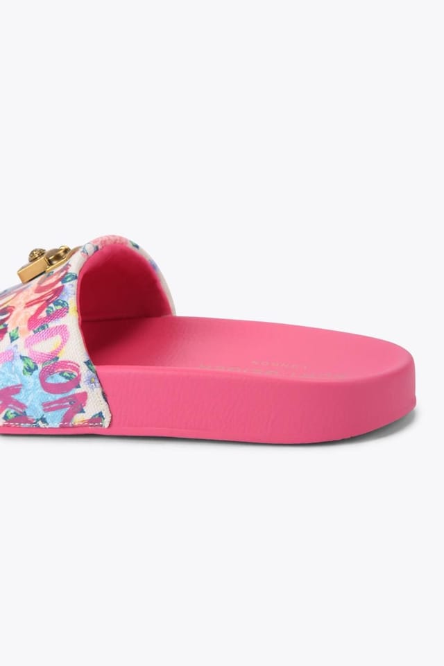 Kurt Geiger London Kurt Geiger London Women's 'Brixton Poolslide' Sandals in Pink - 3