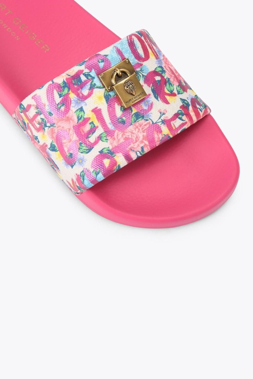 Kurt Geiger London Kurt Geiger London Women's 'Brixton Poolslide' Sandals in Pink - 4
