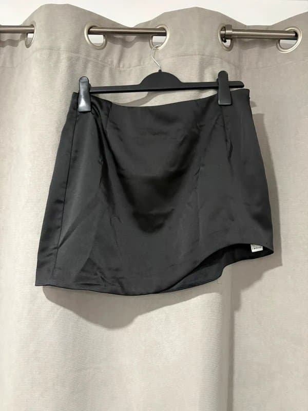 Bershka Satin Mini Skirt