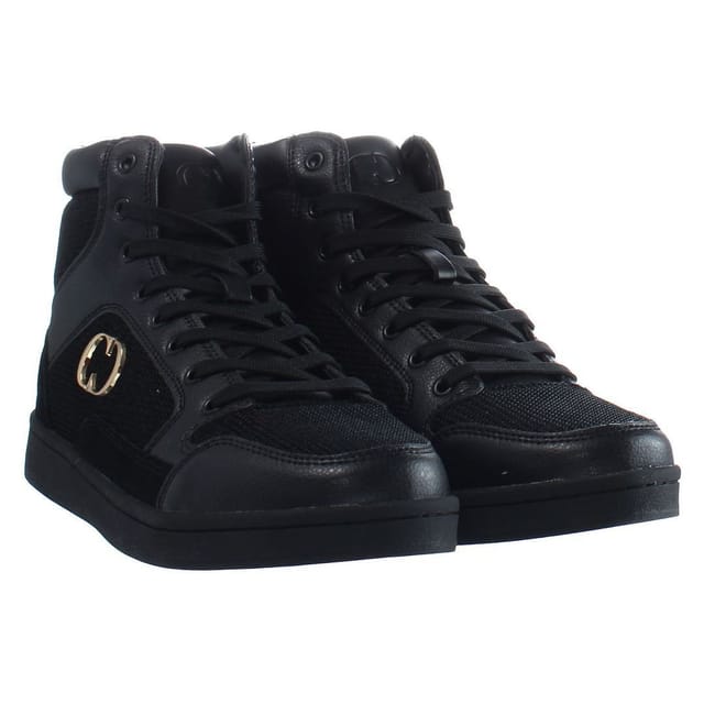 Criminal Damage Criminal Damage Men's Craft High Top Lace-Up Black Synthetic Trainers - 2