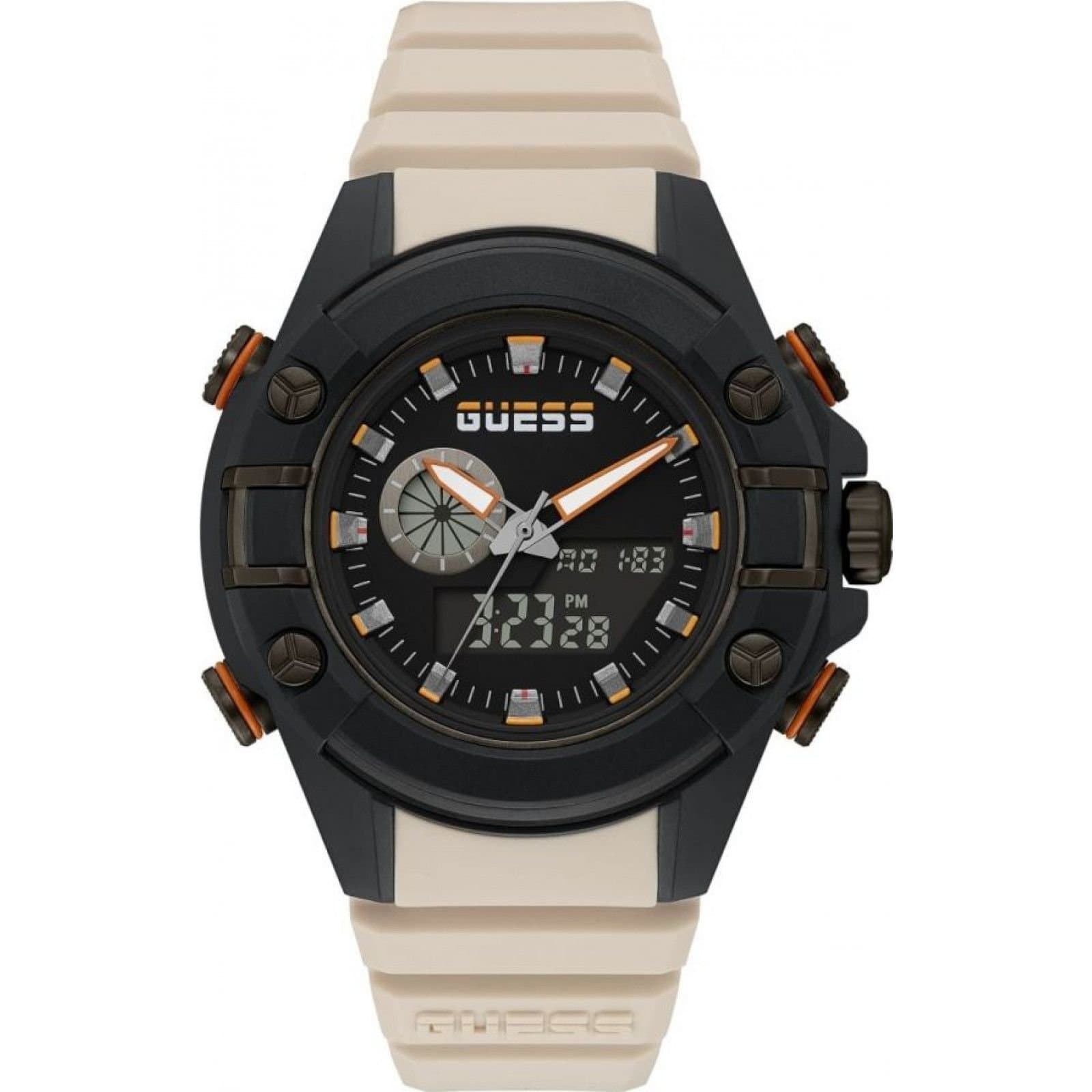 GUESS Guess Men's Beige Quartz Watch GW0269G1