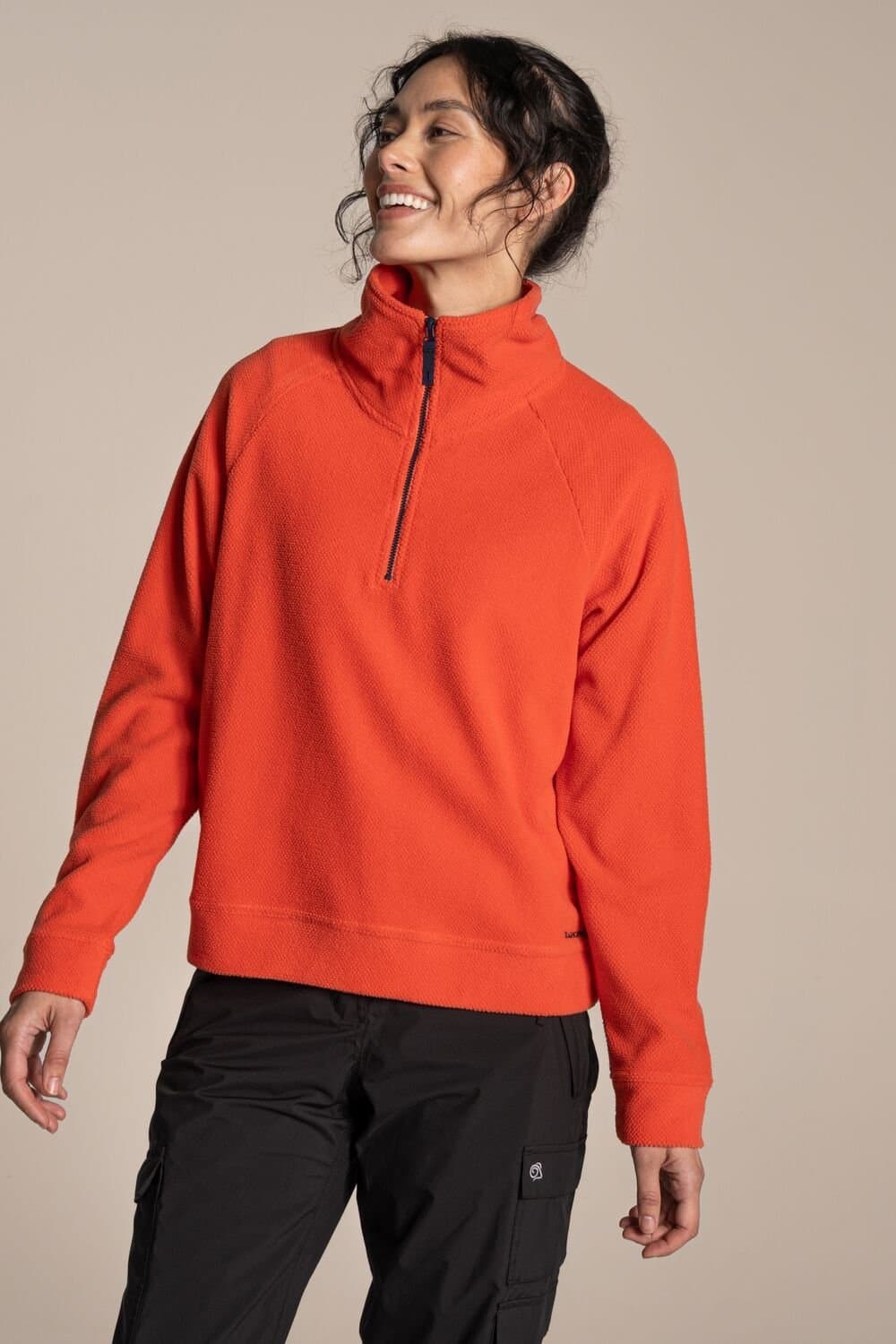 Craghoppers Craghoppers Women's Raja Half Zip Fleece in Orange