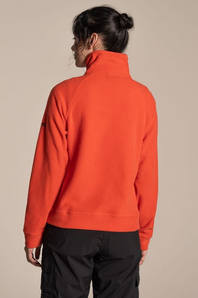 Craghoppers Craghoppers Women's Raja Half Zip Fleece in Orange - 2