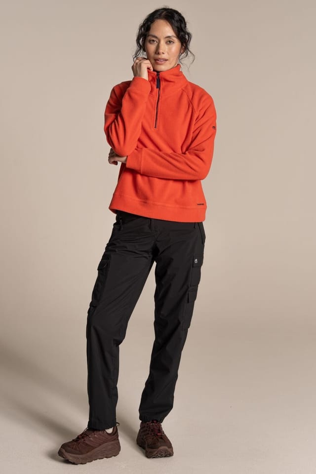 Craghoppers Craghoppers Women's Raja Half Zip Fleece in Orange - 3