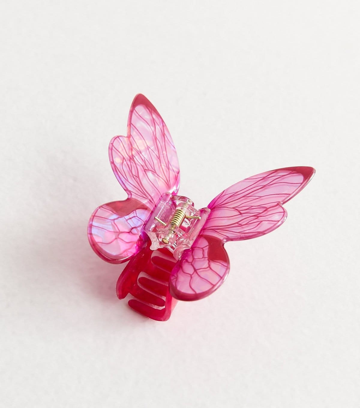 New Look Pink Butterfly Hair Claw Clip New Look - 1