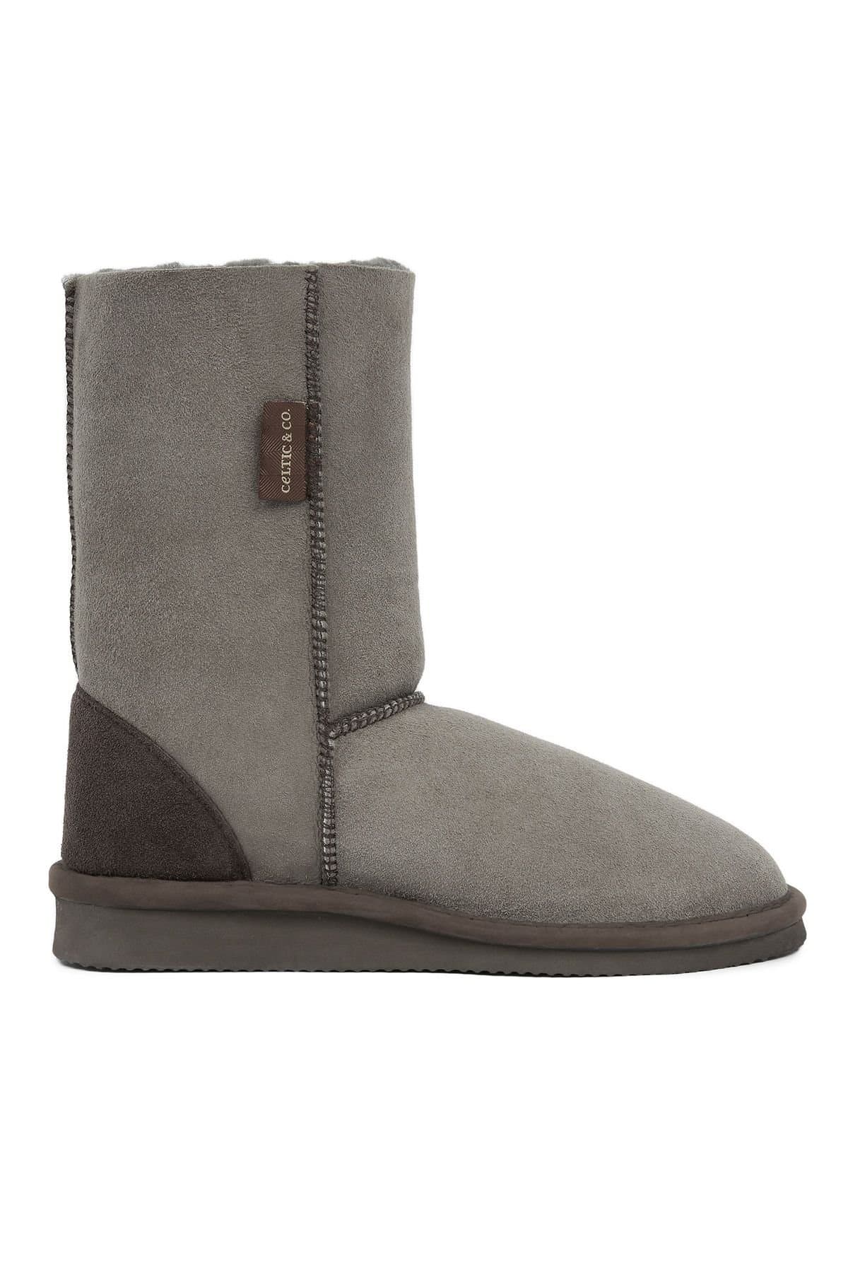 Celtic & Co Celtic & Co Women's British Regular House Boots in Mid Grey