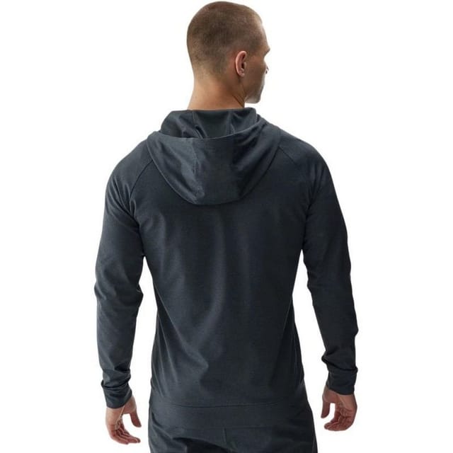 4F 4F Men's WAW24TFSWM403 Full Zip Hoodie in Black - 2