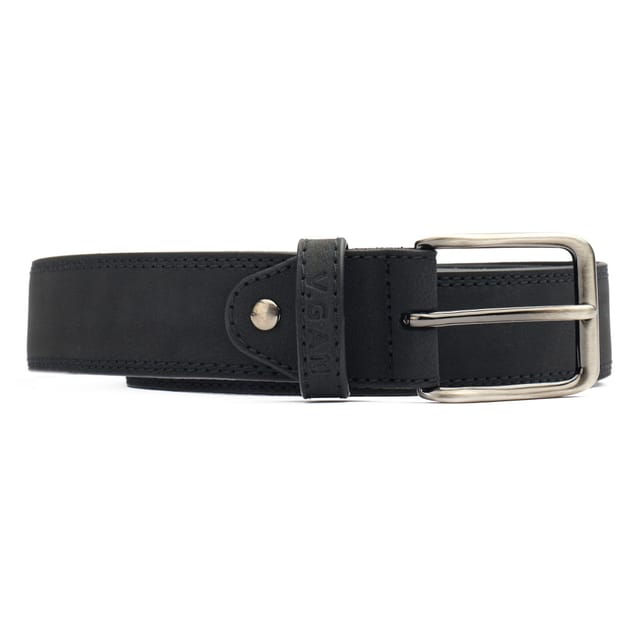V.GAN V.GAN Men's Formal 3.5Cm Belt in Black - 3