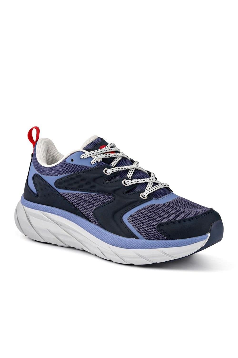 Pavers Pavers Men's Blue Memory Foam Running Trainers