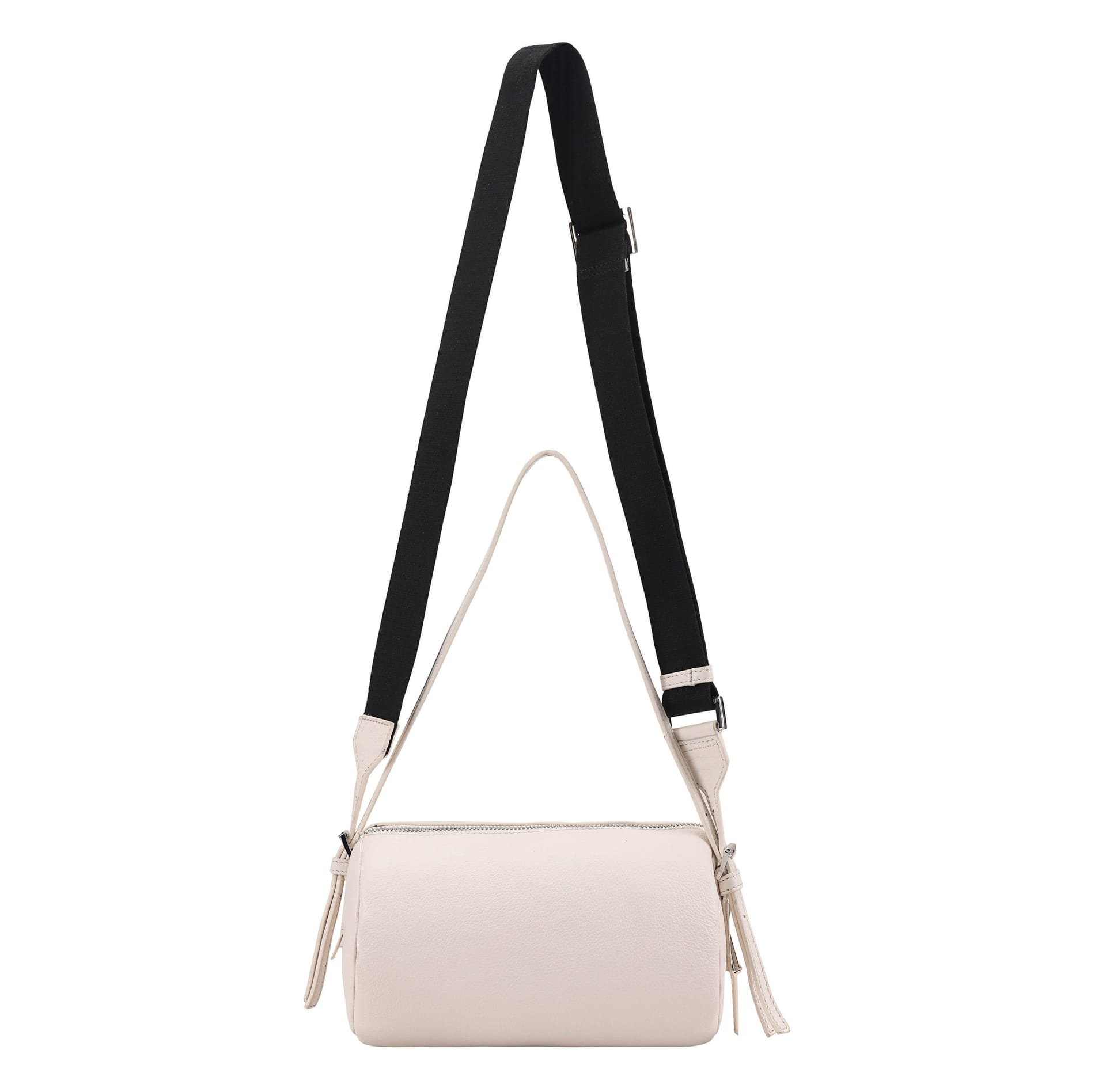 Paul Costelloe Paul Costelloe Women's Leoni Leather Cross Body Bag in Beige - 4
