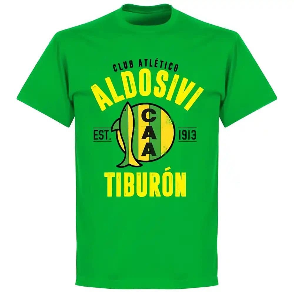 Aldosivi Aldosivi Men's Established T-Shirt in Green