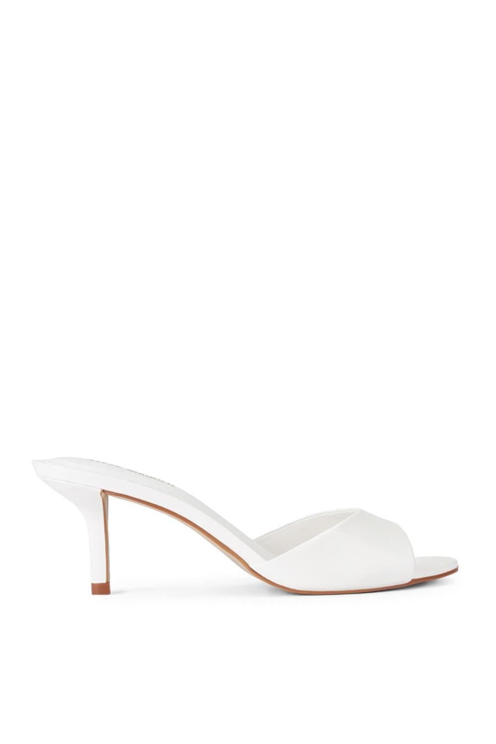 Steve Madden Steve Madden Women's 'Kendrix White' Leather Heels in White