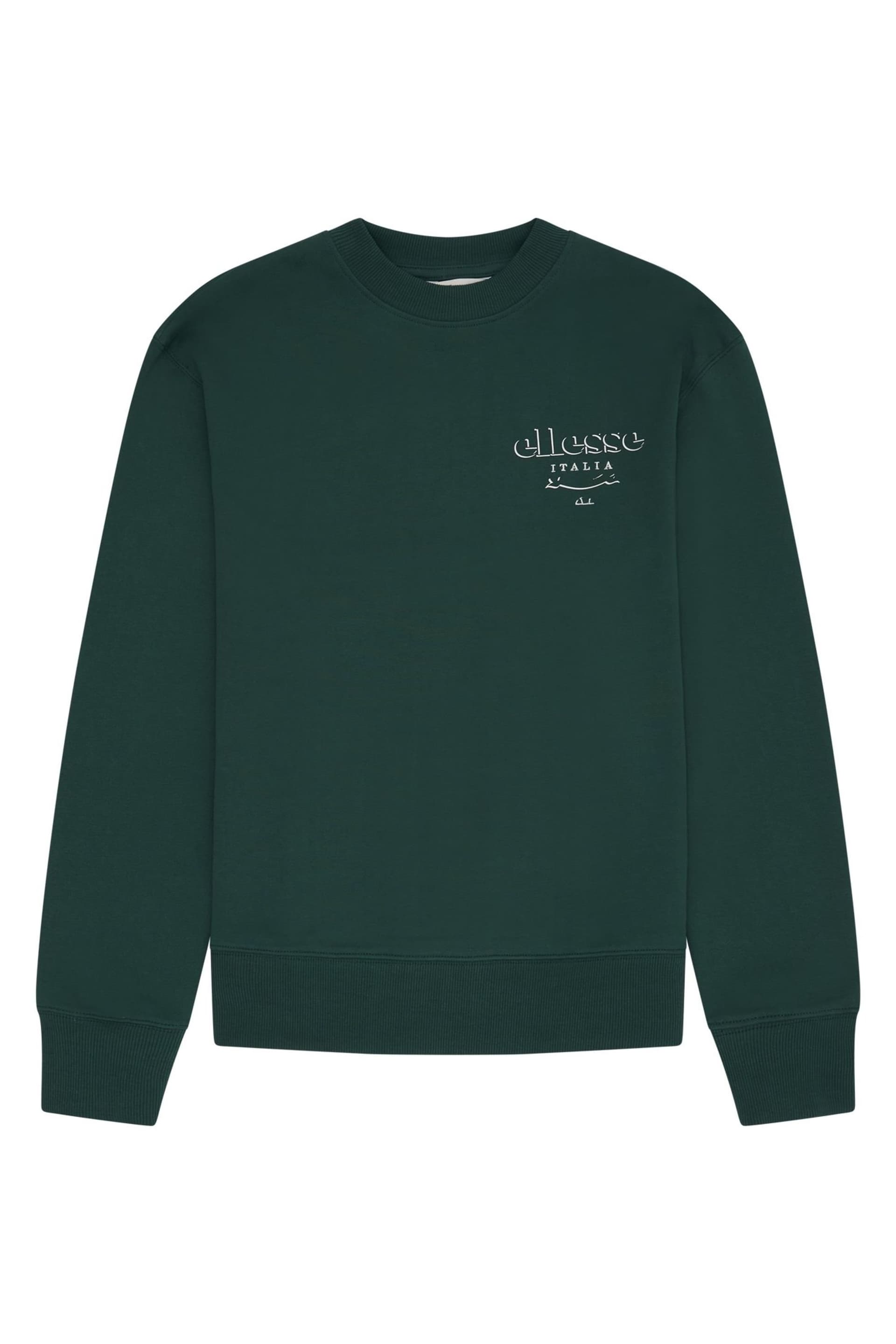 Ellesse Ellesse Men's Scroll Sweatshirt in Dark Green