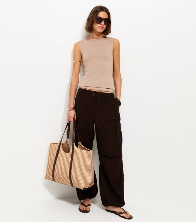 New Look Women's Mink Slash Neck Vest Top New Look - 3