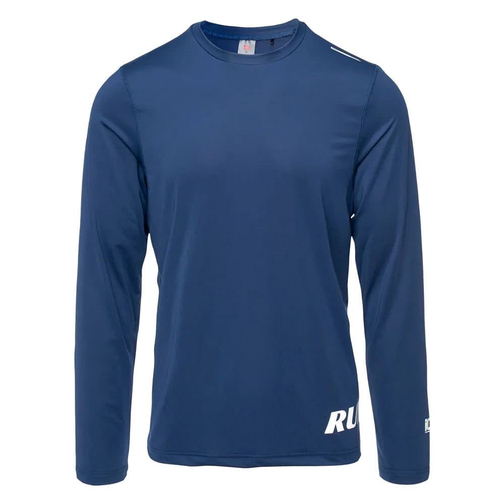 IQ IQ Men's Estise Long-Sleeved Running T-Shirt in Blue