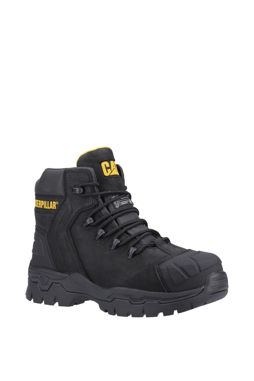 Caterpillar Caterpillar Men's Everett S3 WP Safety Boot in Black