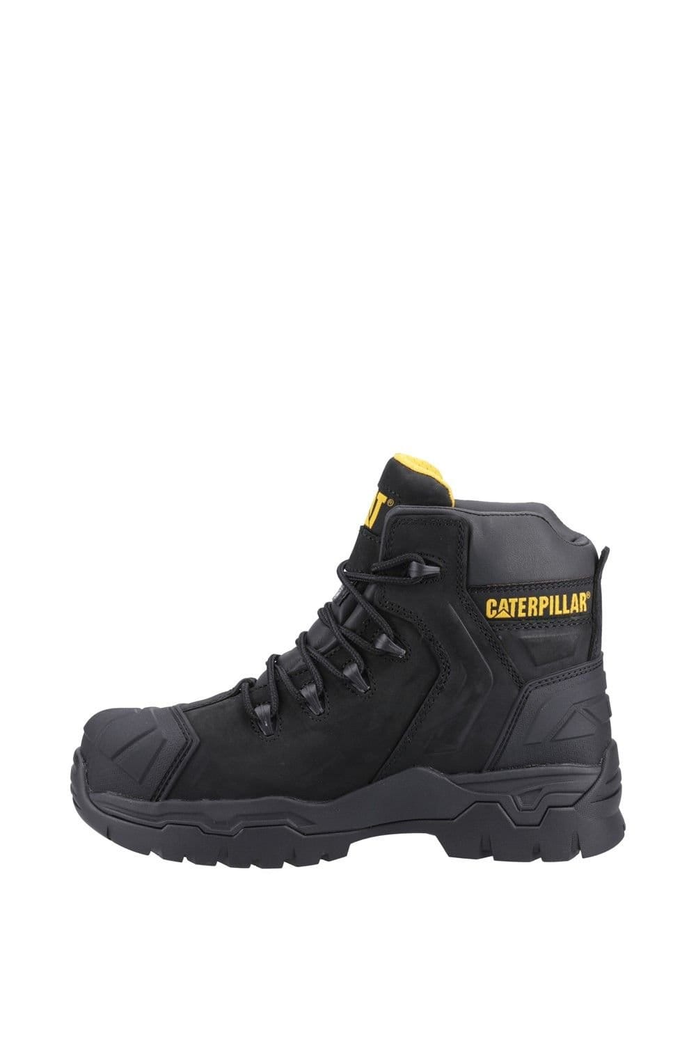 Caterpillar Caterpillar Men's Everett S3 WP Safety Boot in Black - 4