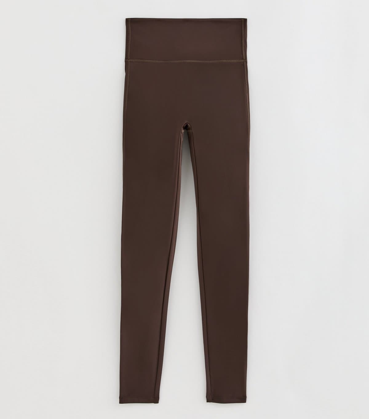 New Look Women's Premium Dark Brown Athletic Leggings New Look