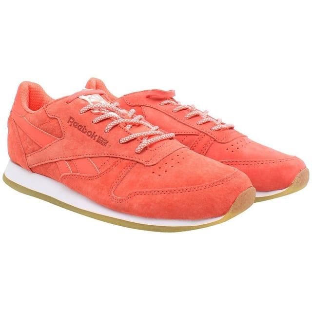Reebok Reebok Women's Classic Creoe Sail Away Coral Trainers - 2