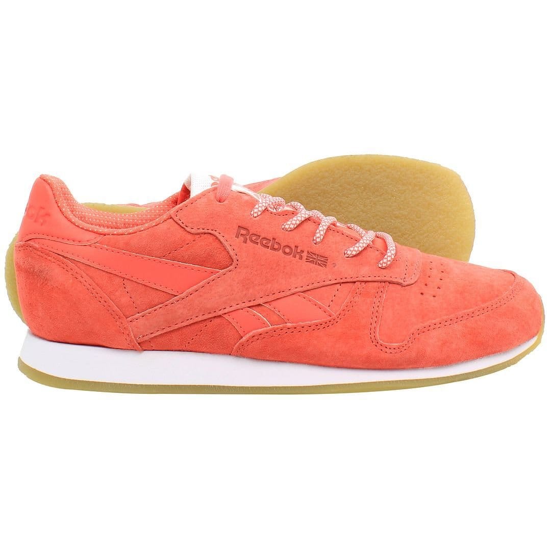 Reebok Reebok Women's Classic Creoe Sail Away Coral Trainers - 4