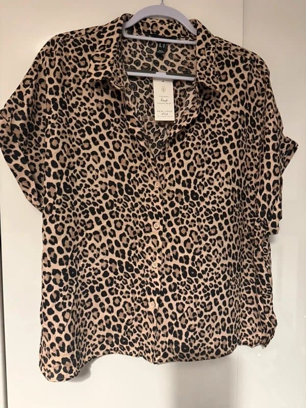 New Look Leopard Print Top