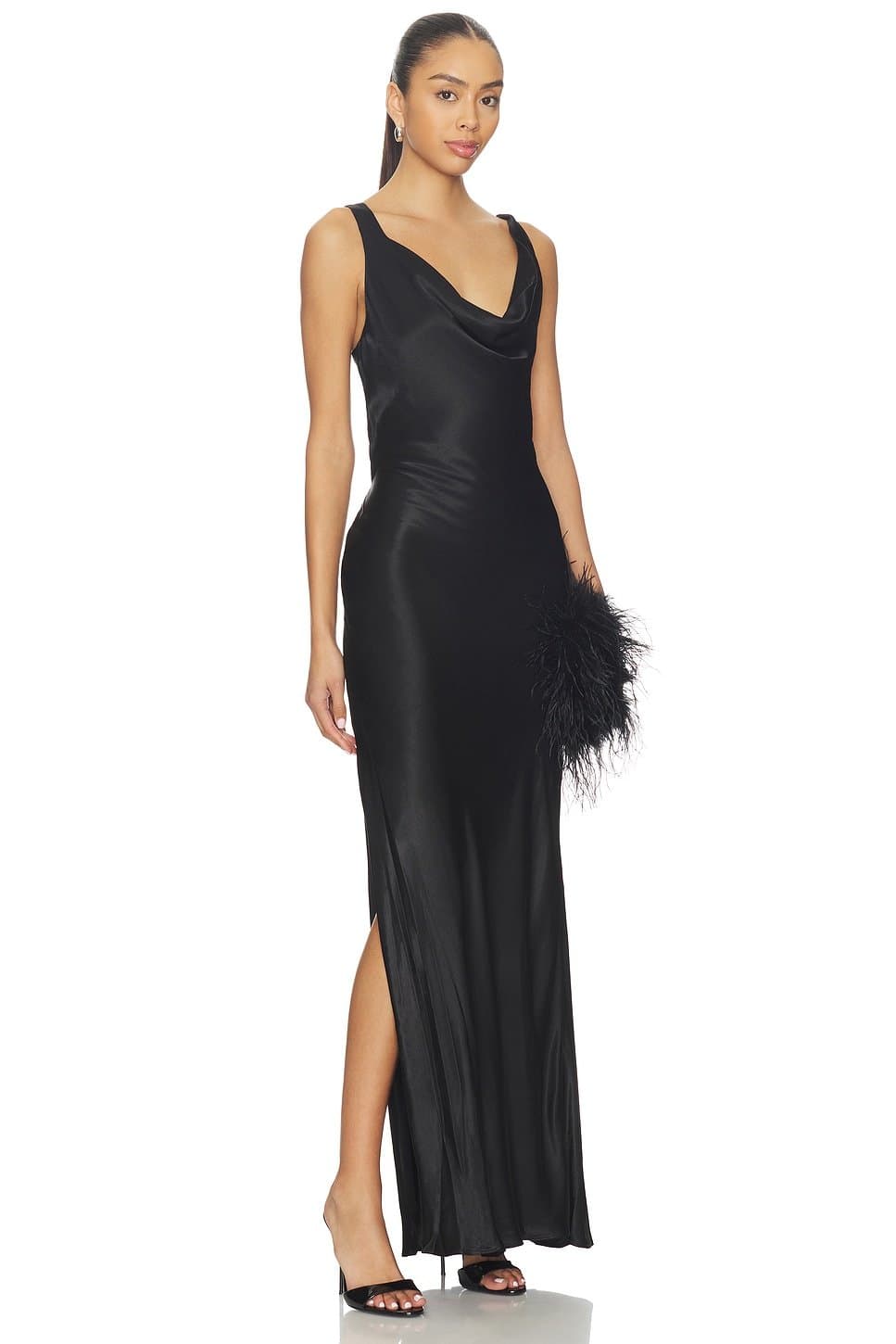 revolve Anouk Cowl Neck Maxi Dress