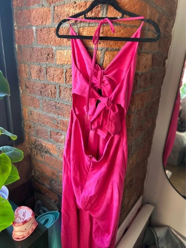 ASOS Pink asos culot jumpsuit size 14