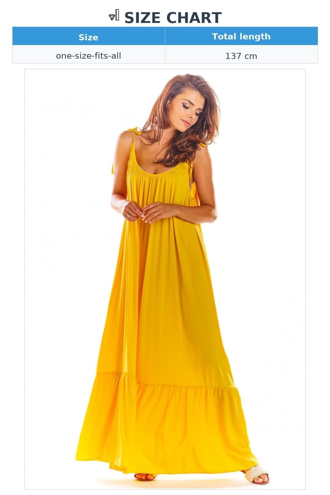 Love Lace Love Lace Women's Airy Viscose Flounce Loose Back Neck Dress in Yellow - 4
