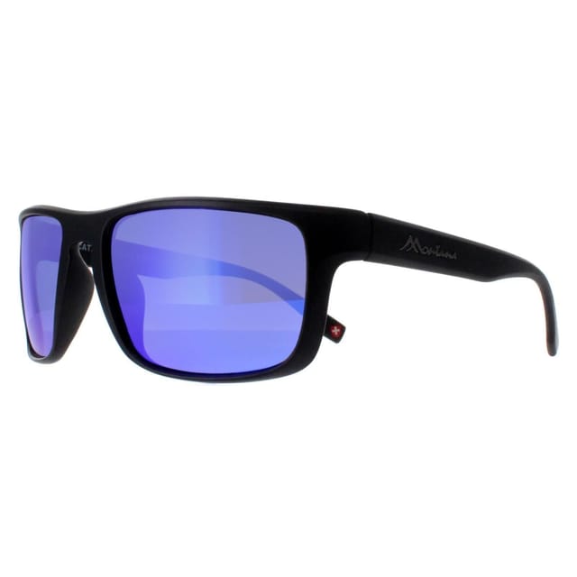 montana montana Men's Sport Black Mirror Polarized SP314 - 2