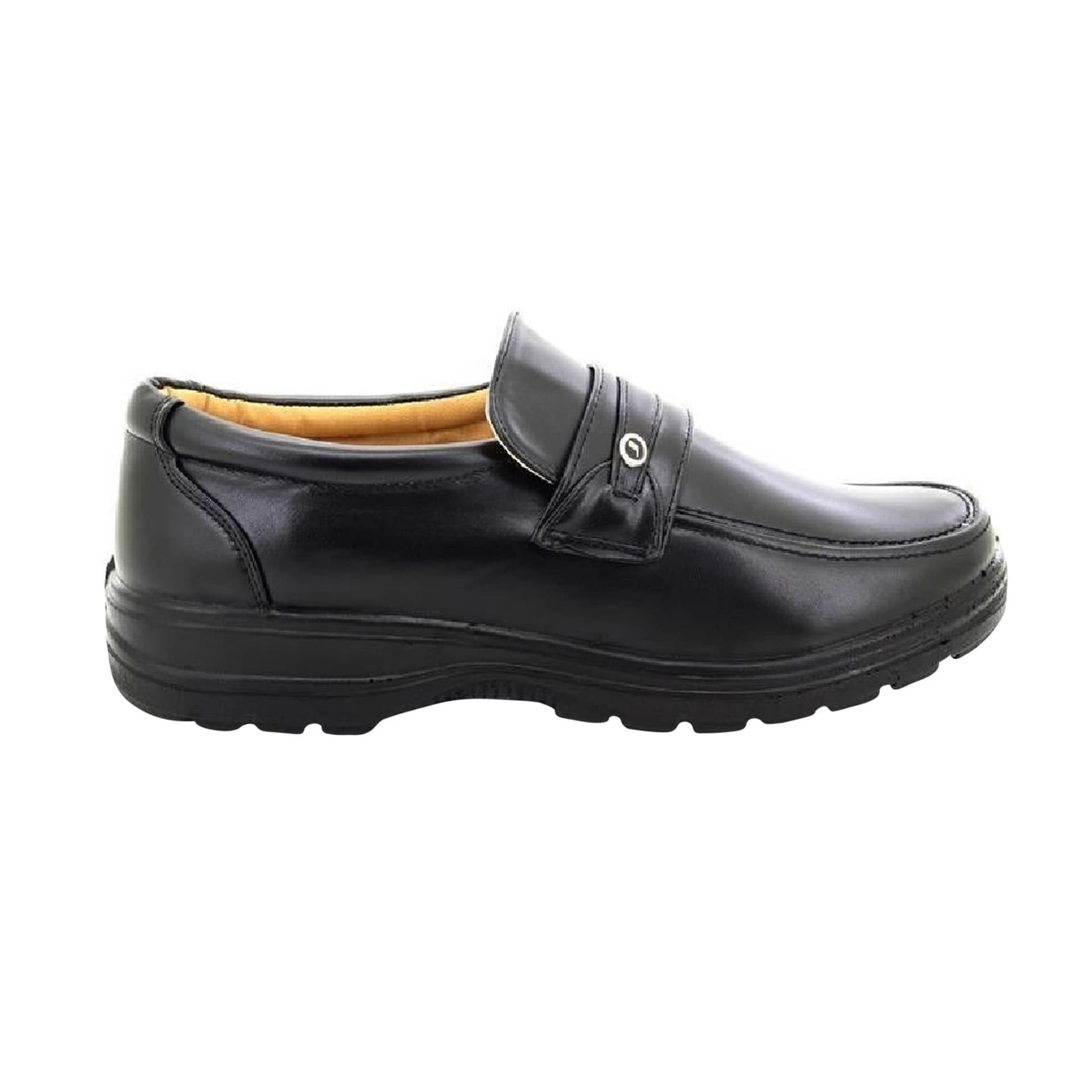 Smart Uns Smart Uns Men's Black Saddle Casual Shoes