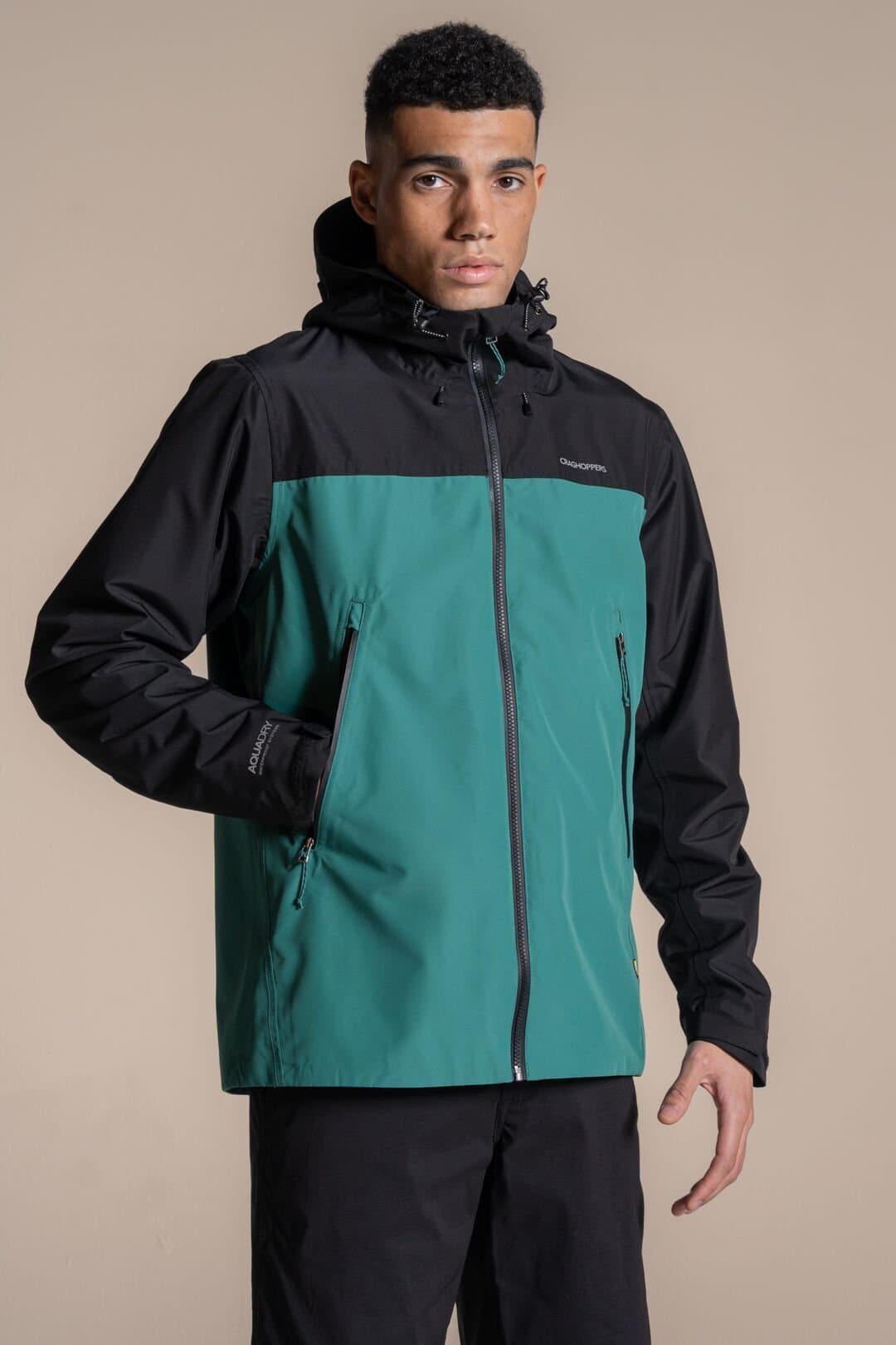 Craghoppers Craghoppers Men's Vanth Waterproof Shell Jacket in Dark Green