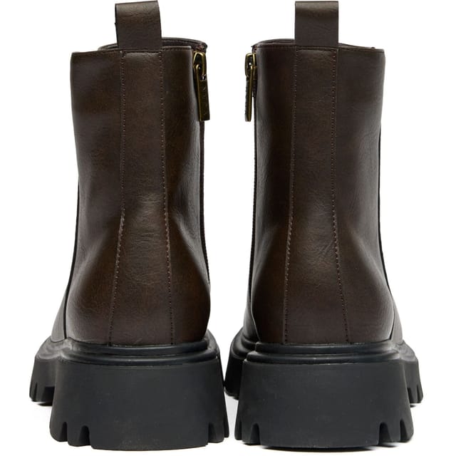 V.GAN V.GAN Women's Cameo Ankle Boots in Brown - 3