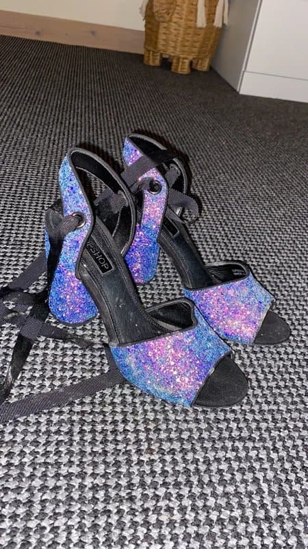 Topshop topshop royal glitter sandals