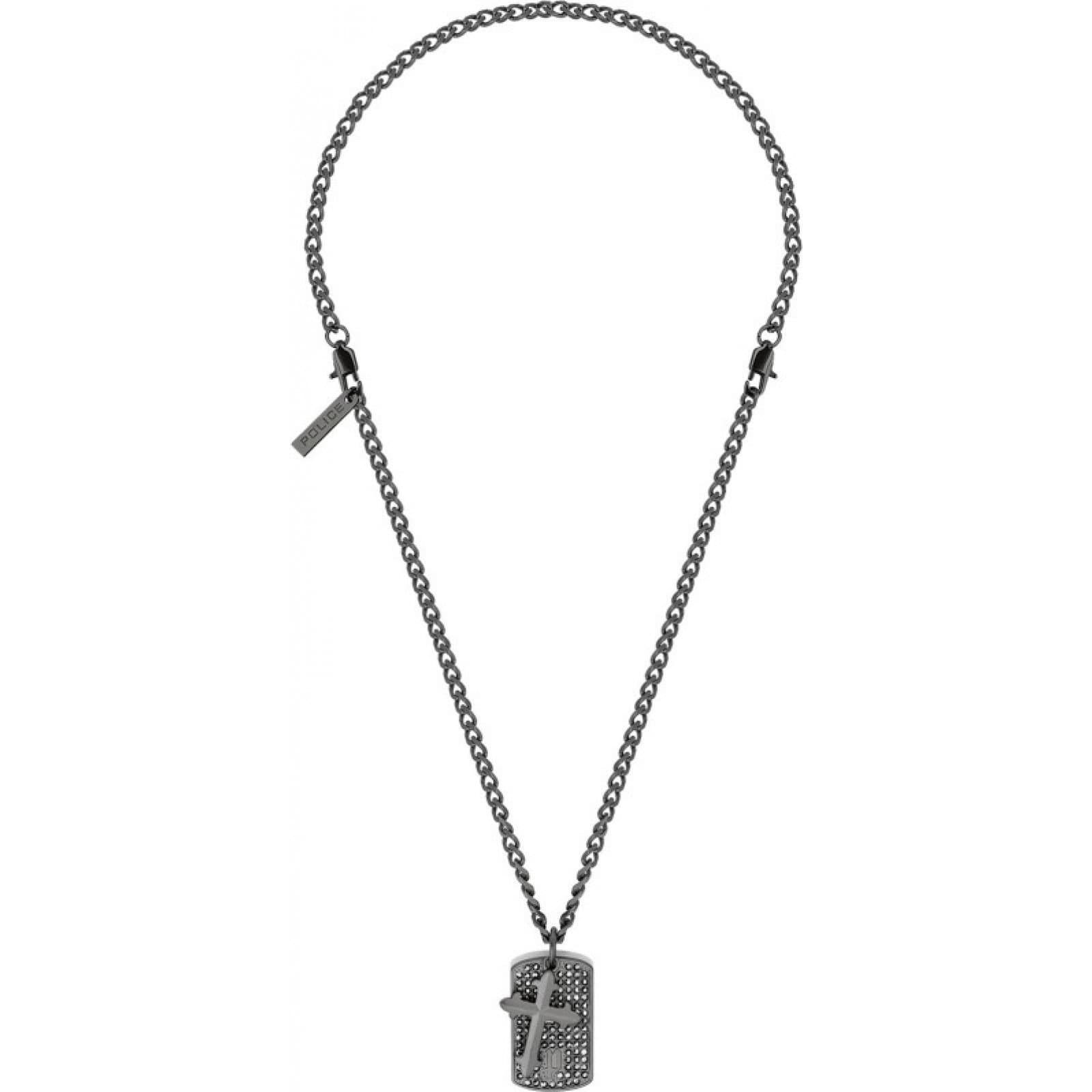 Police Police Men's PEAGI2214501 Necklace in Silver