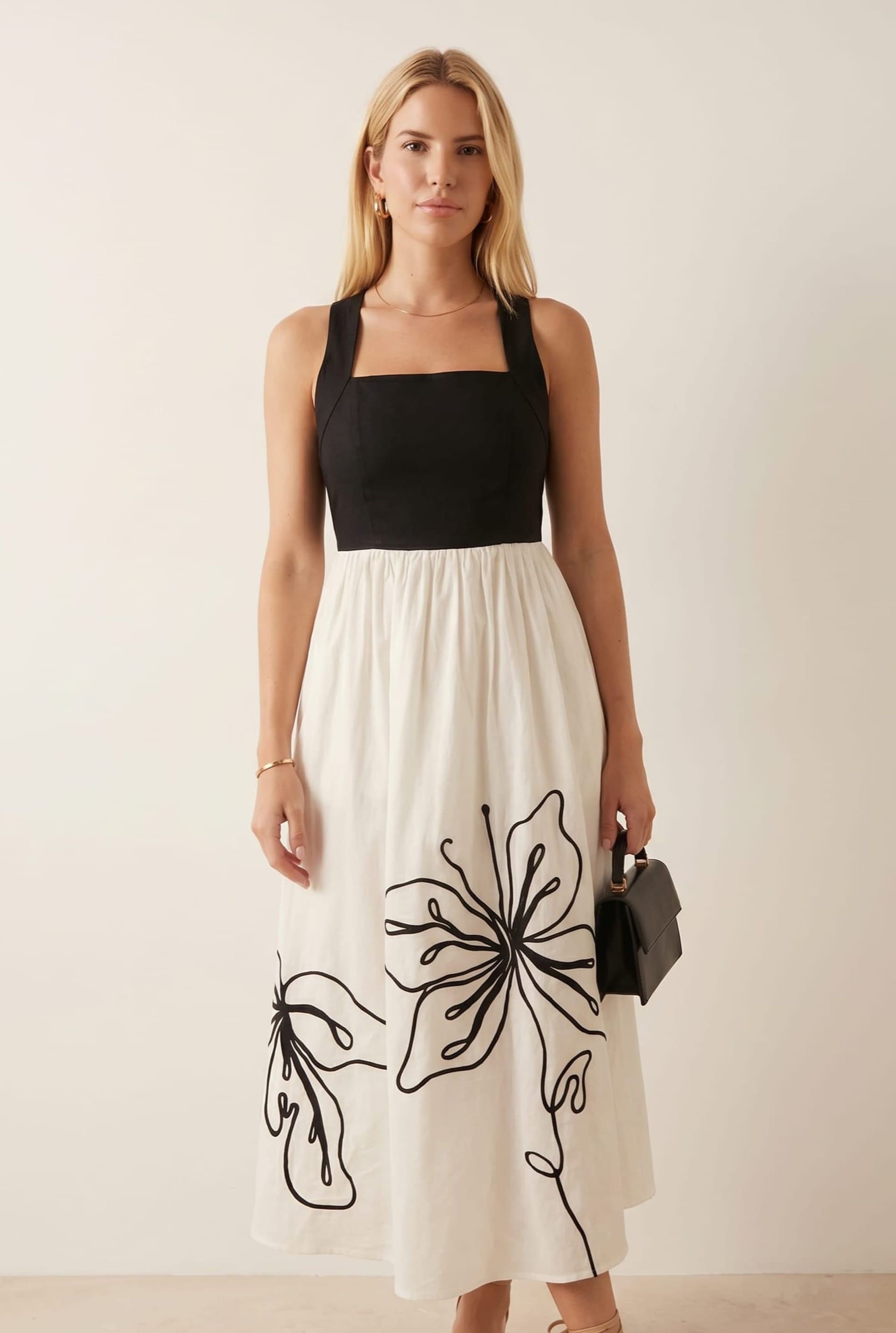 Style Cheat Style Cheat Women's Mono Embroidered 2in1 Dress - 4