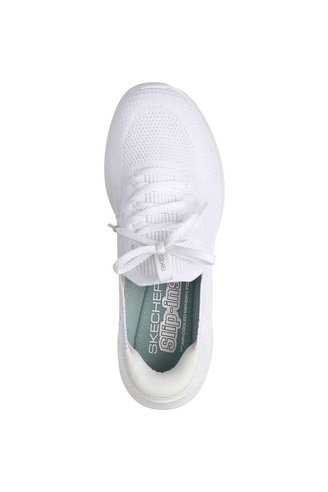 Skechers Skechers Women's Ultra Flex 4.0 Trainer in White - 3