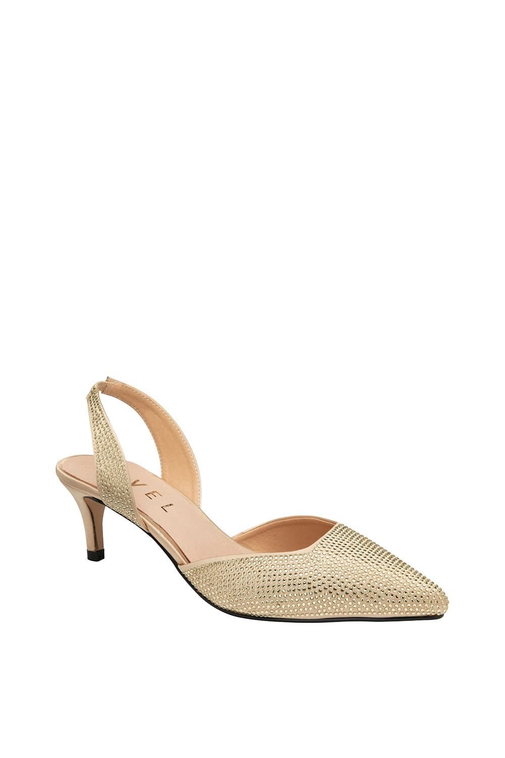 Ravel Ravel Women's 'Mallow' Satin Pointed-Toe Shoes in Gold