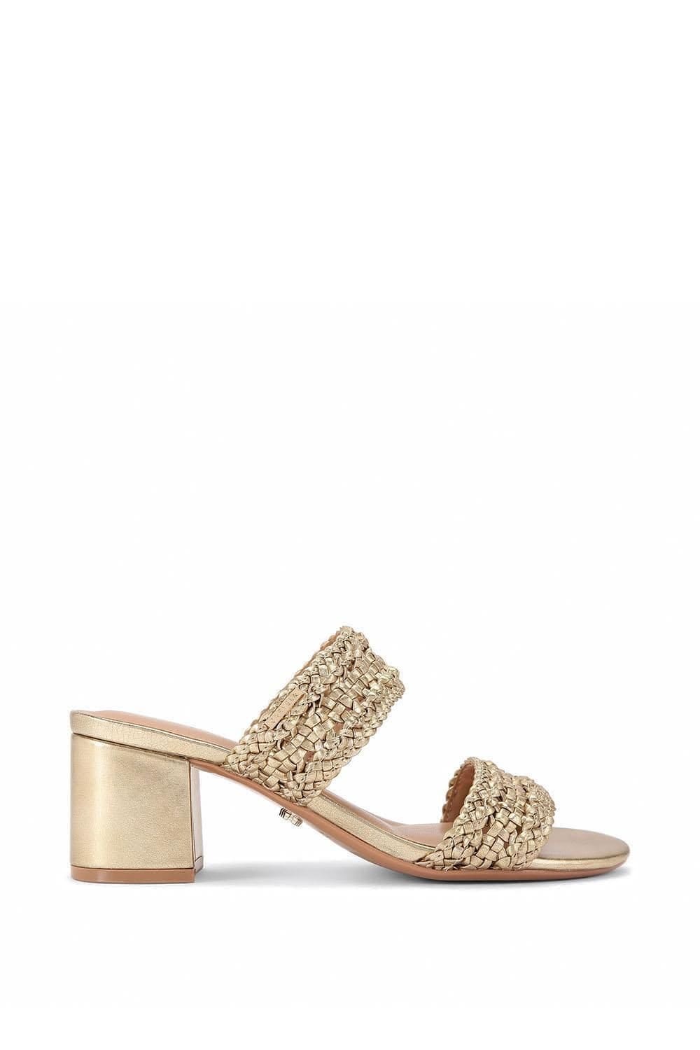 Carvela Carvela Women's 'Portofino Block' Sandals in Gold - 1