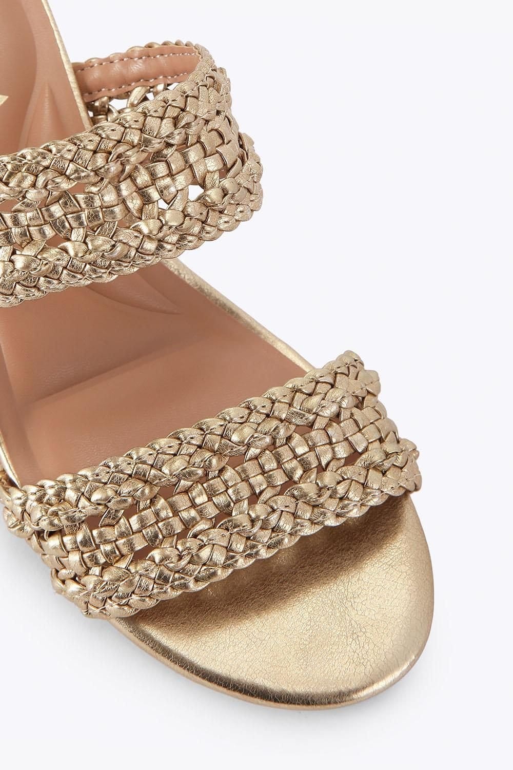 Carvela Carvela Women's 'Portofino Block' Sandals in Gold - 4