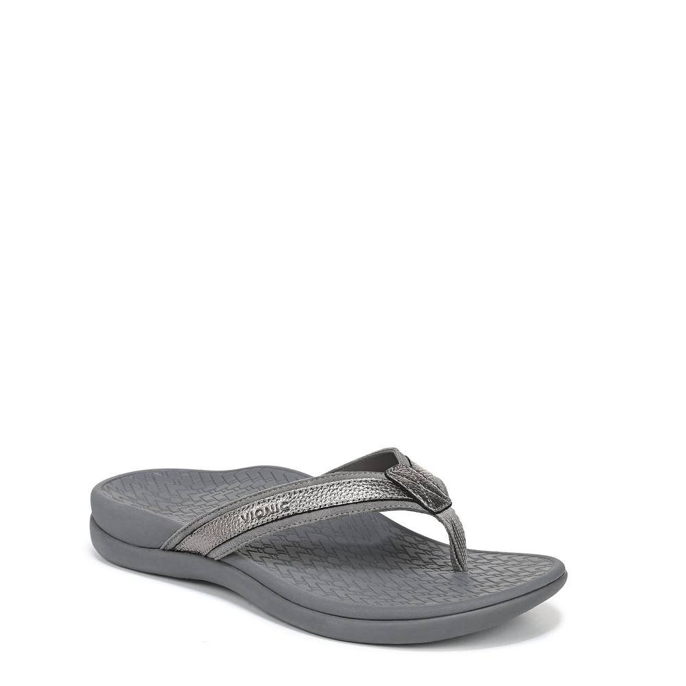 Vionic Vionic Women's Tide 2.0 Flip Flops in Metallics - 2